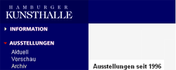 Zur Vorschau der Hamuburger Kunsthalle