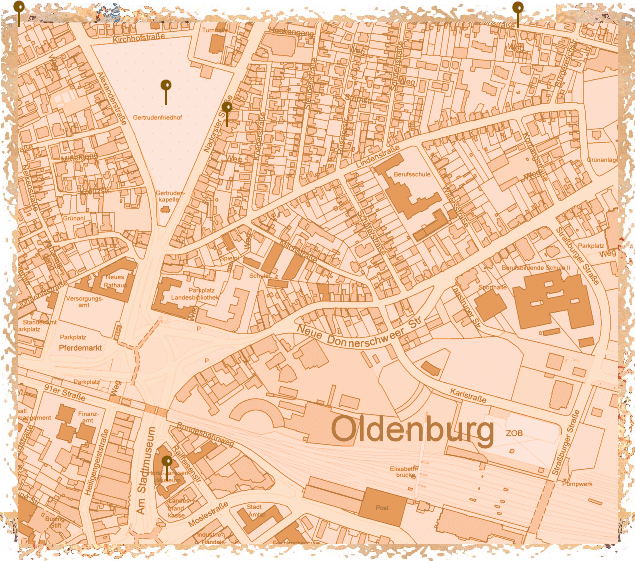 Auf den Spuren von Horst Janssen in Oldenburg