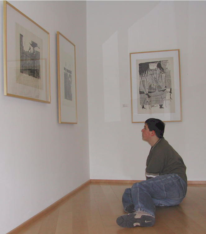 Zeichnen im Museum